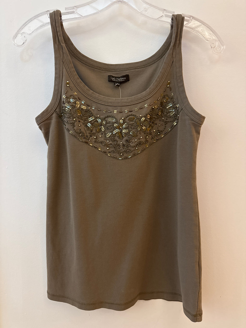 Lady Hathaway Embellished Tank, XLarge