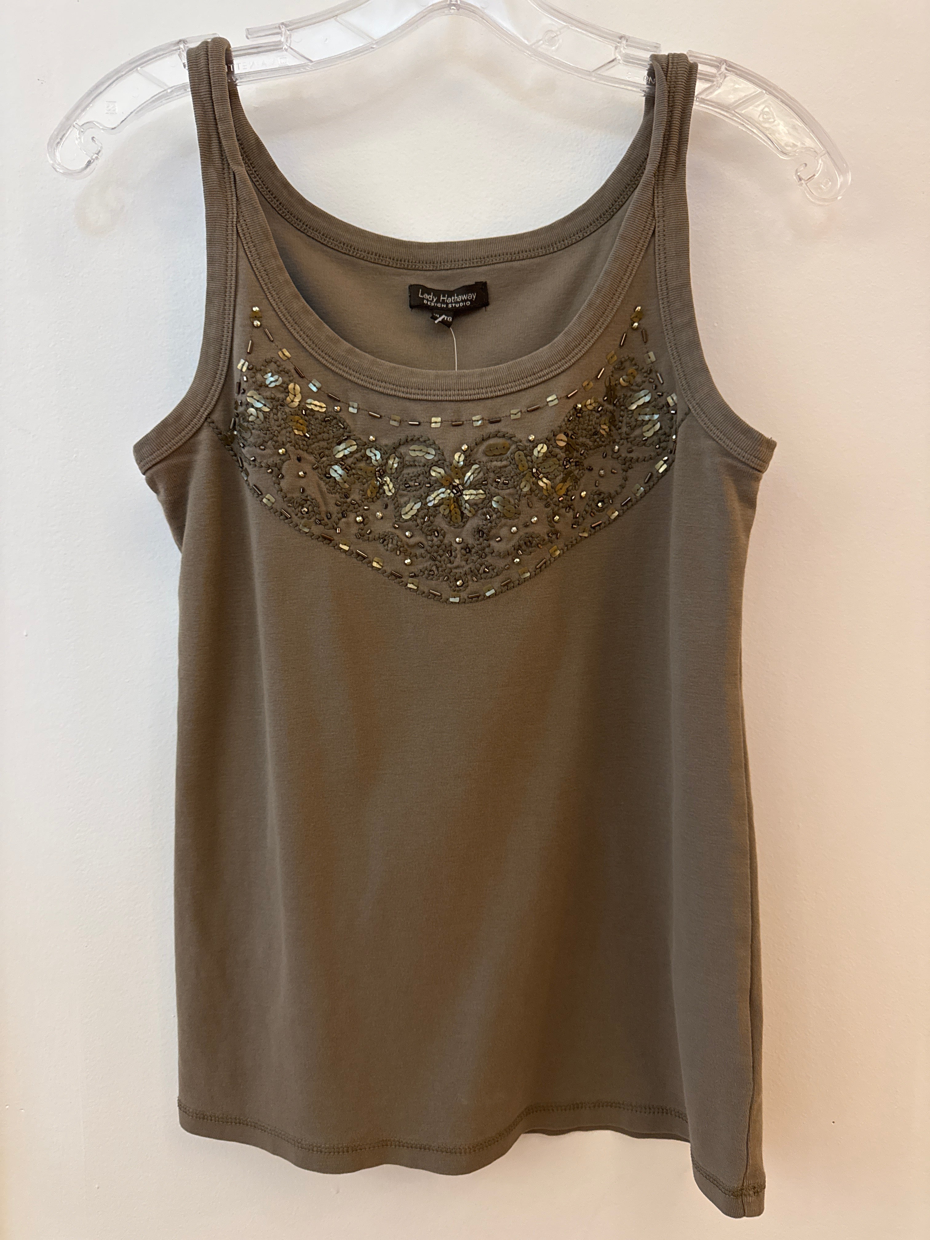 Lady Hathaway Embellished Tank, XLarge