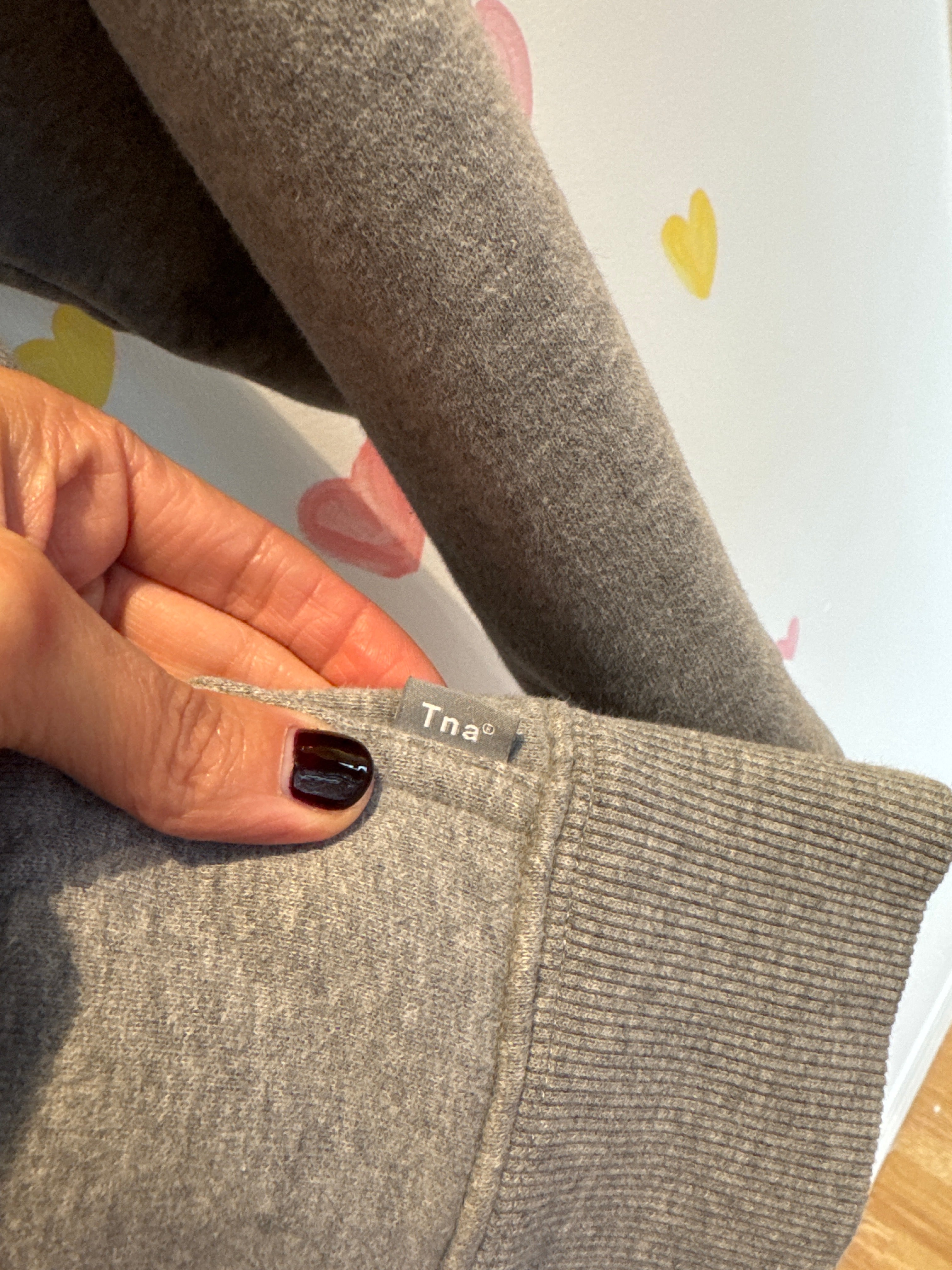 TNA Aritzia Zip Hoodie Sweatshirt, XS/Small