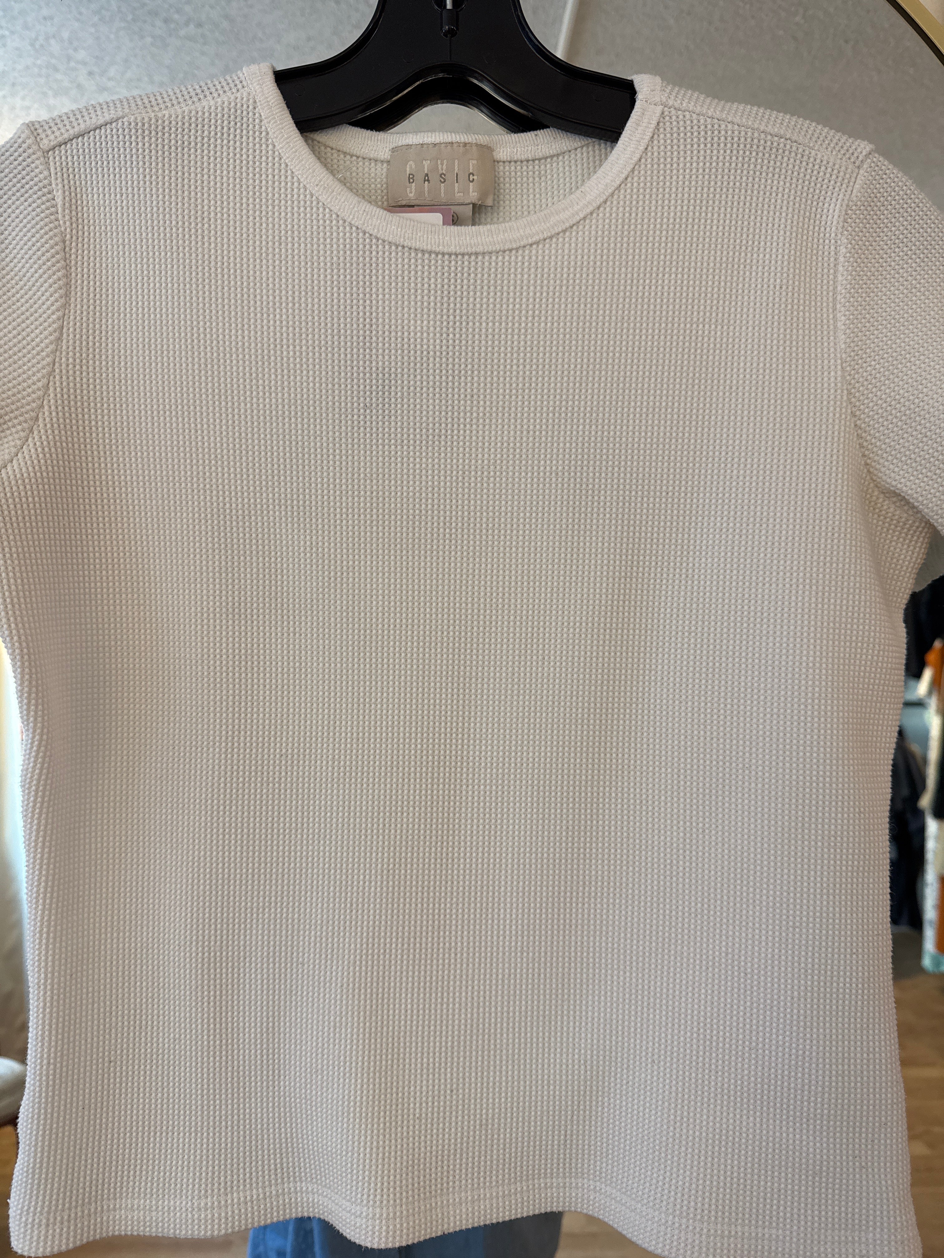 Vintage Waffle Tee, Small