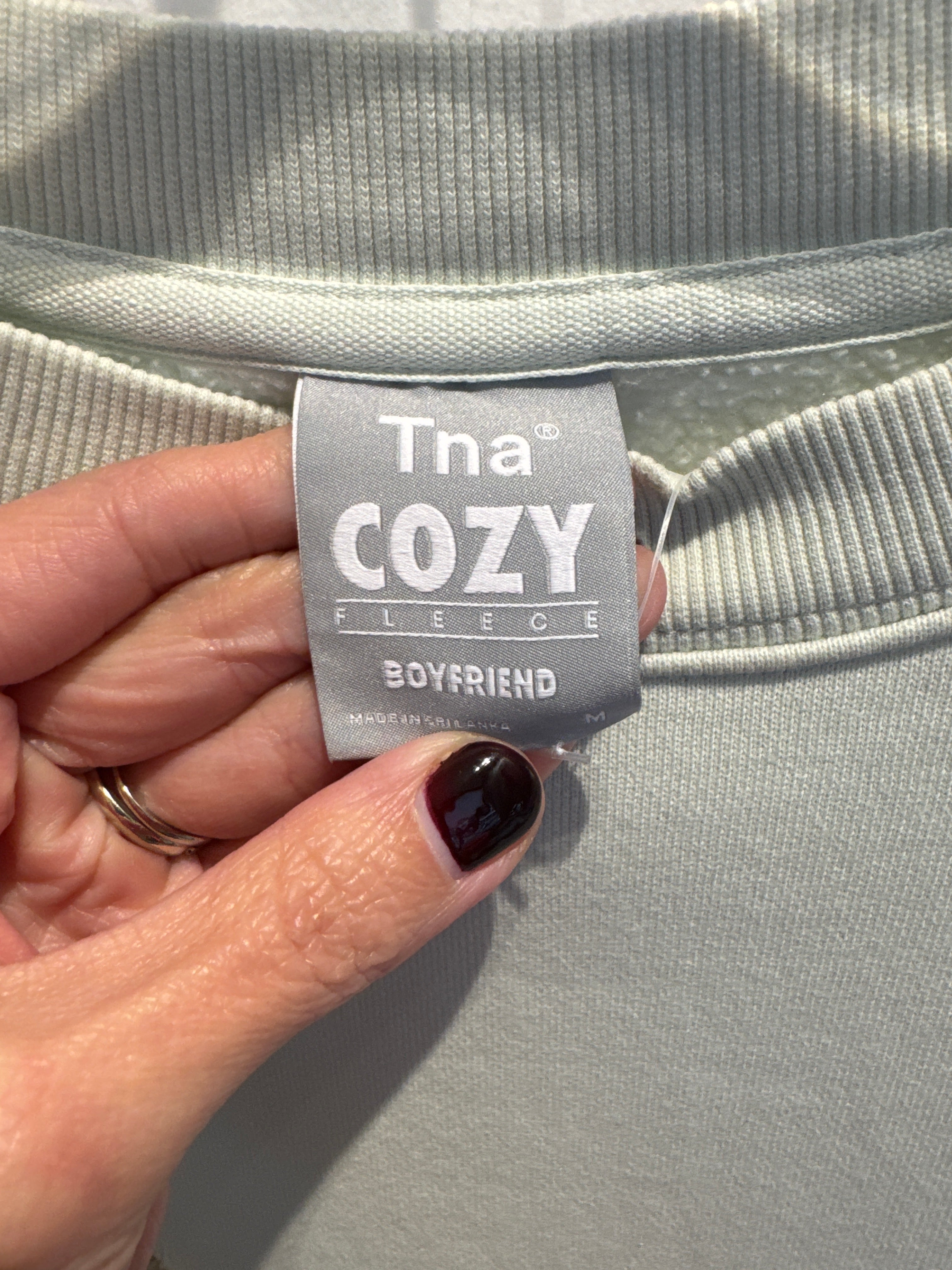 TNA Aritzia Boyfriend Crewneck, Medium