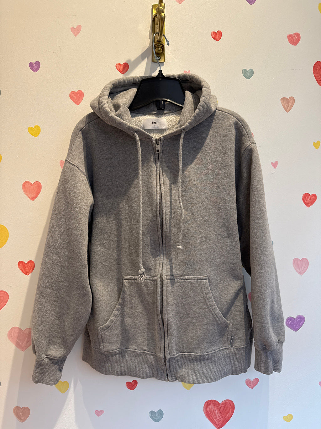 TNA Aritzia Zip Hoodie Sweatshirt, XS/Small