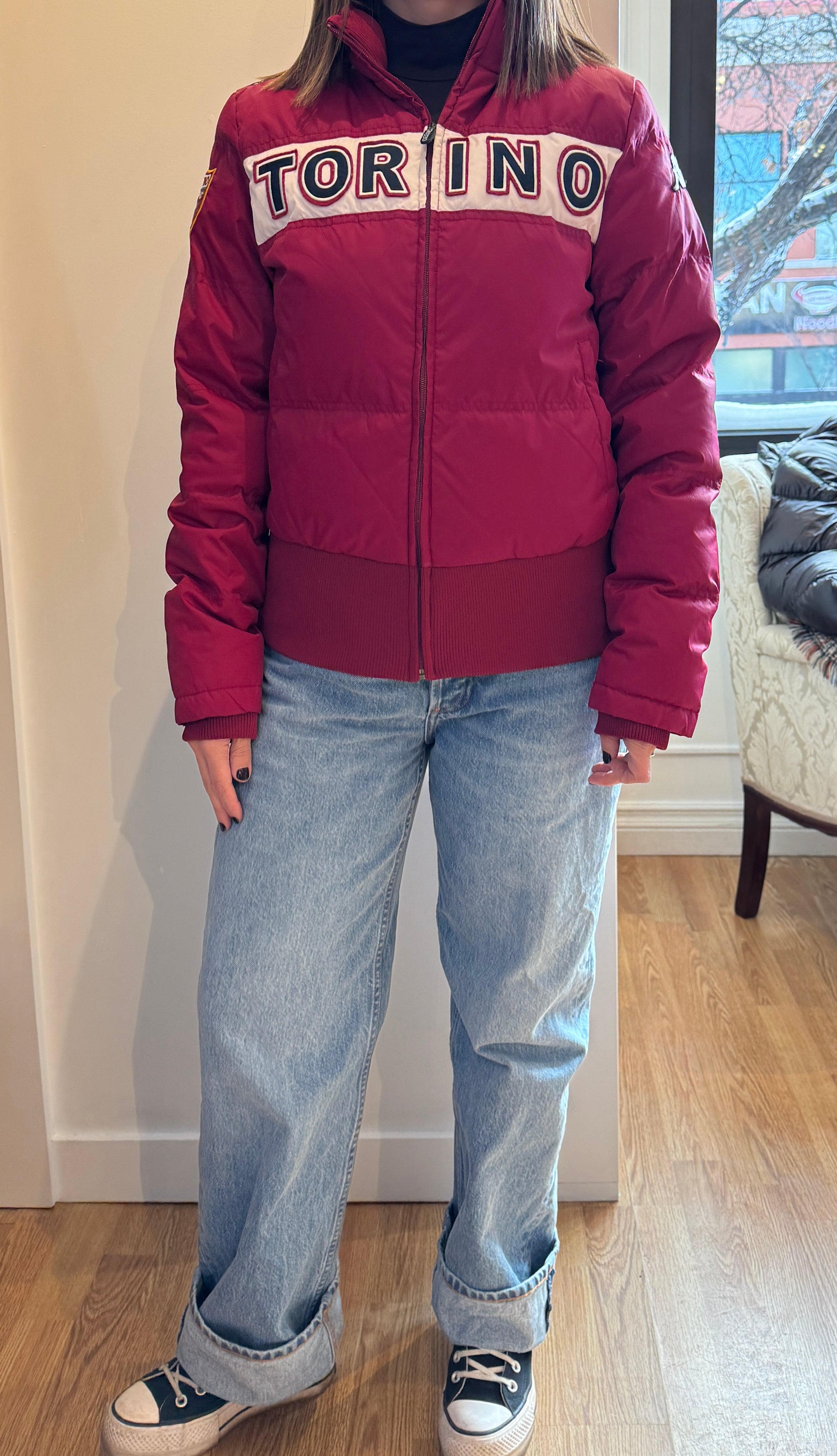 Vintage KAPPA SOCCER Puffer Jacket, Medium