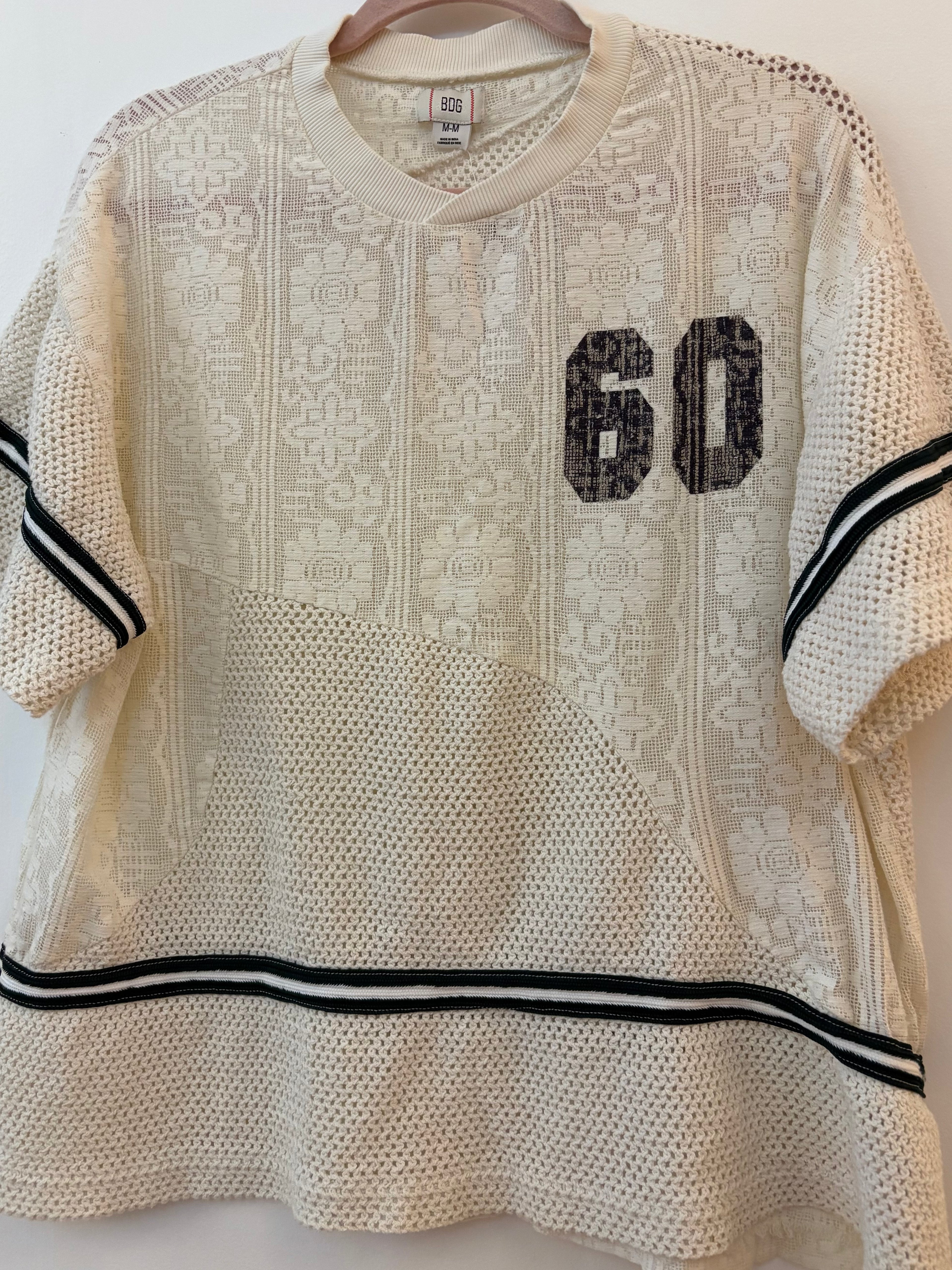 BDG Billie Lace & Mesh Top, Medium