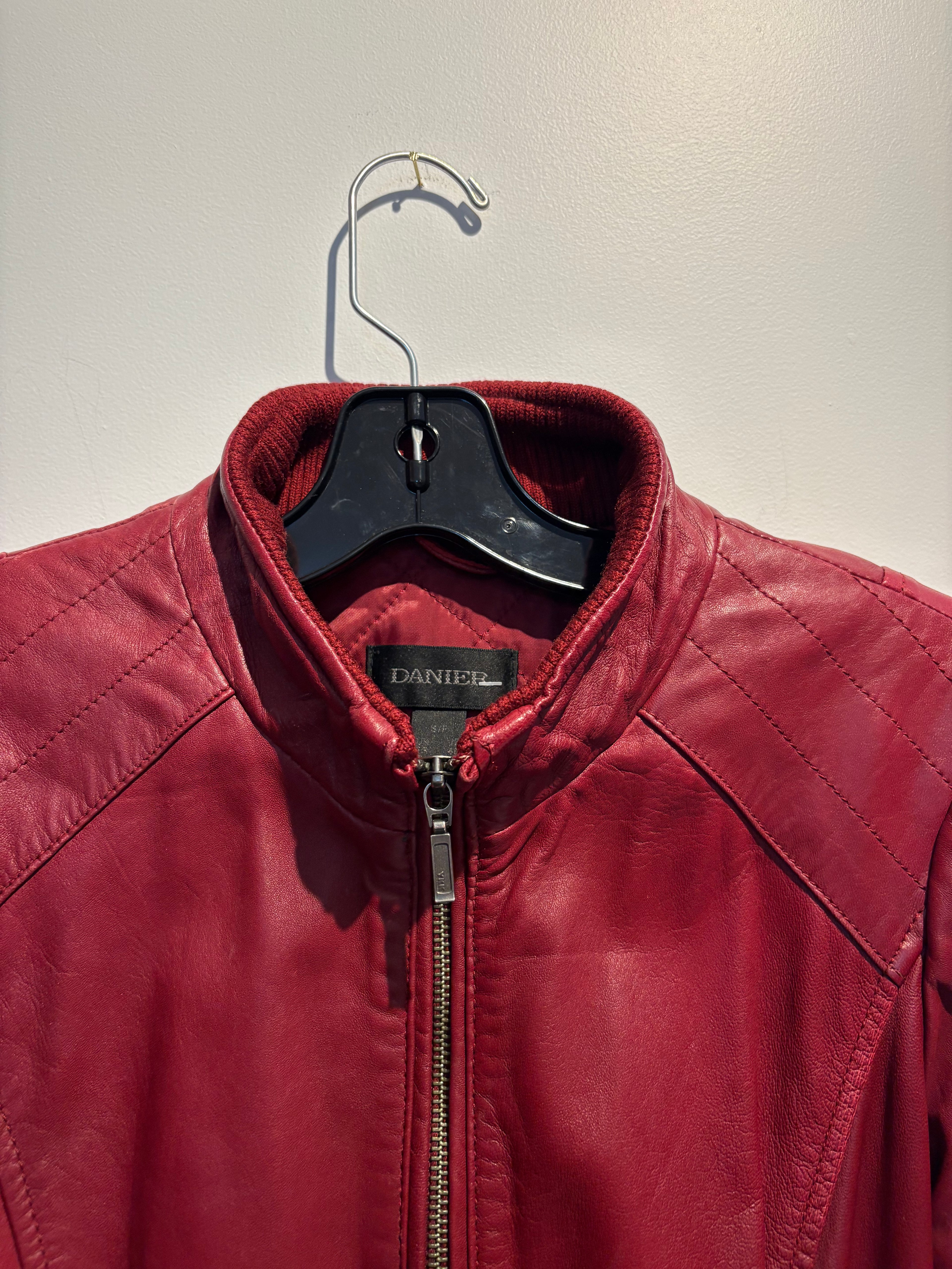 Vintage Leather Jacket, Small