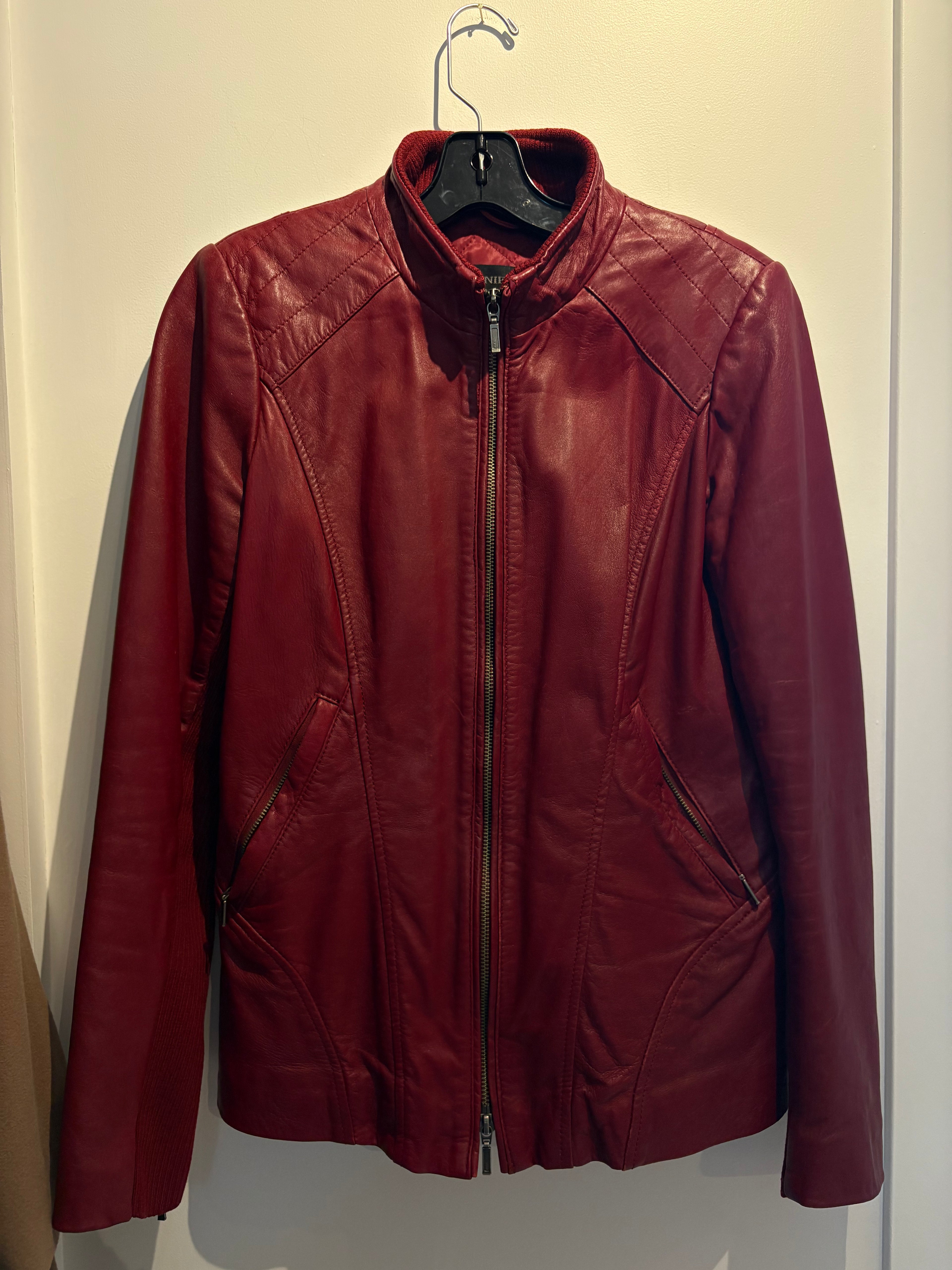 Vintage Leather Jacket, Small