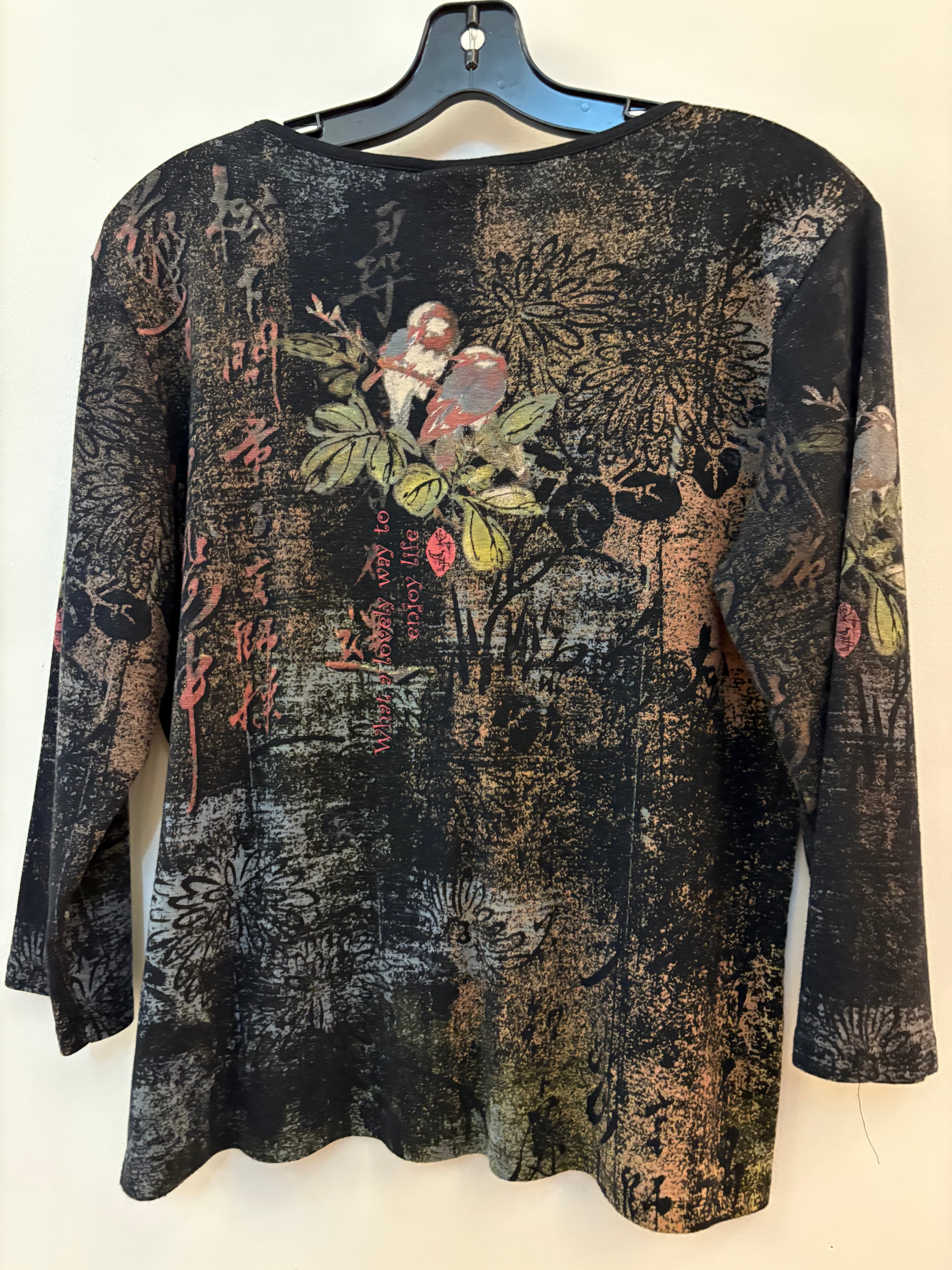 Vintage Embellished Y2K Tee, XLarge