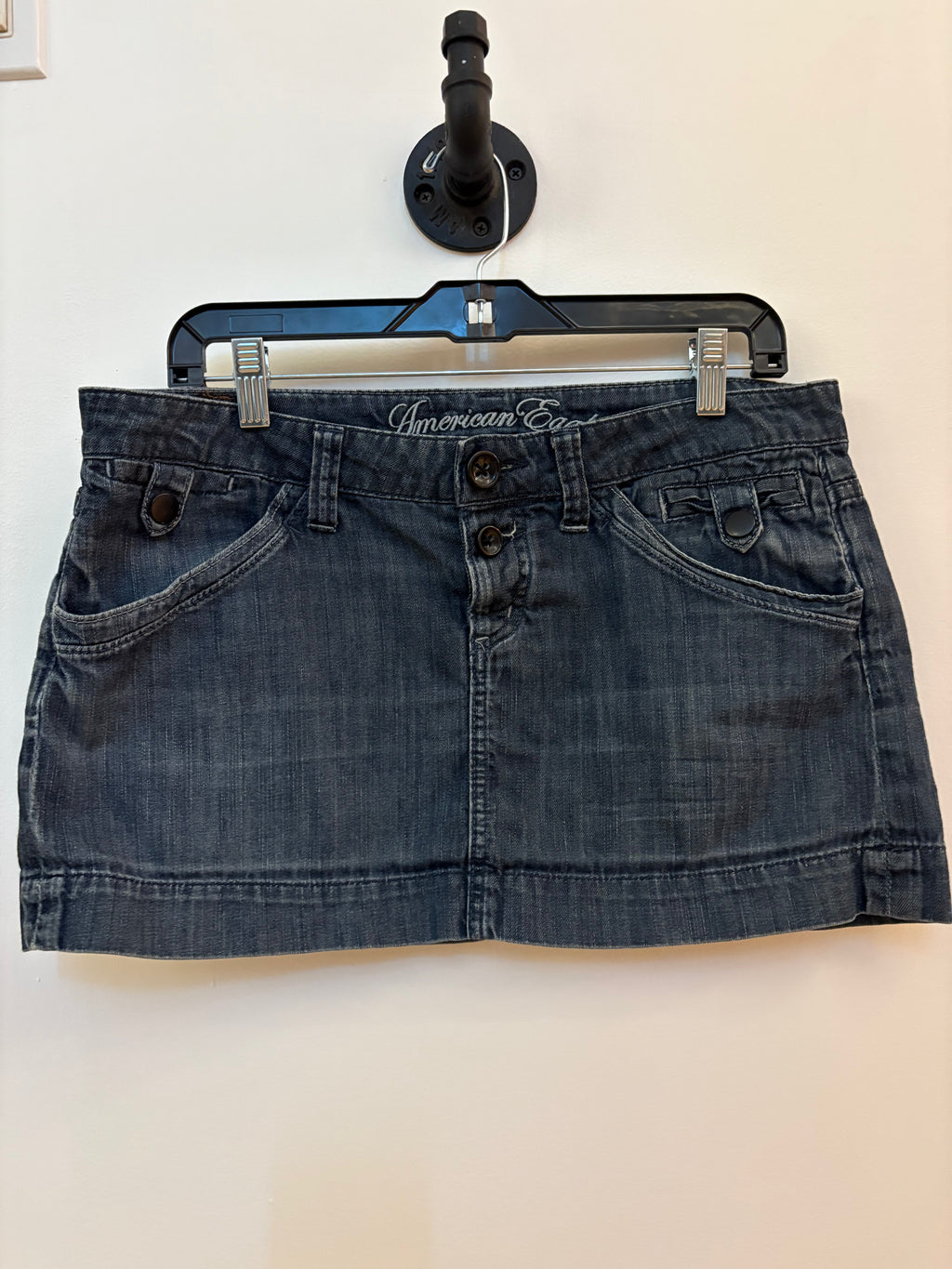 Vintage Denim Mini Skirt, 9/10