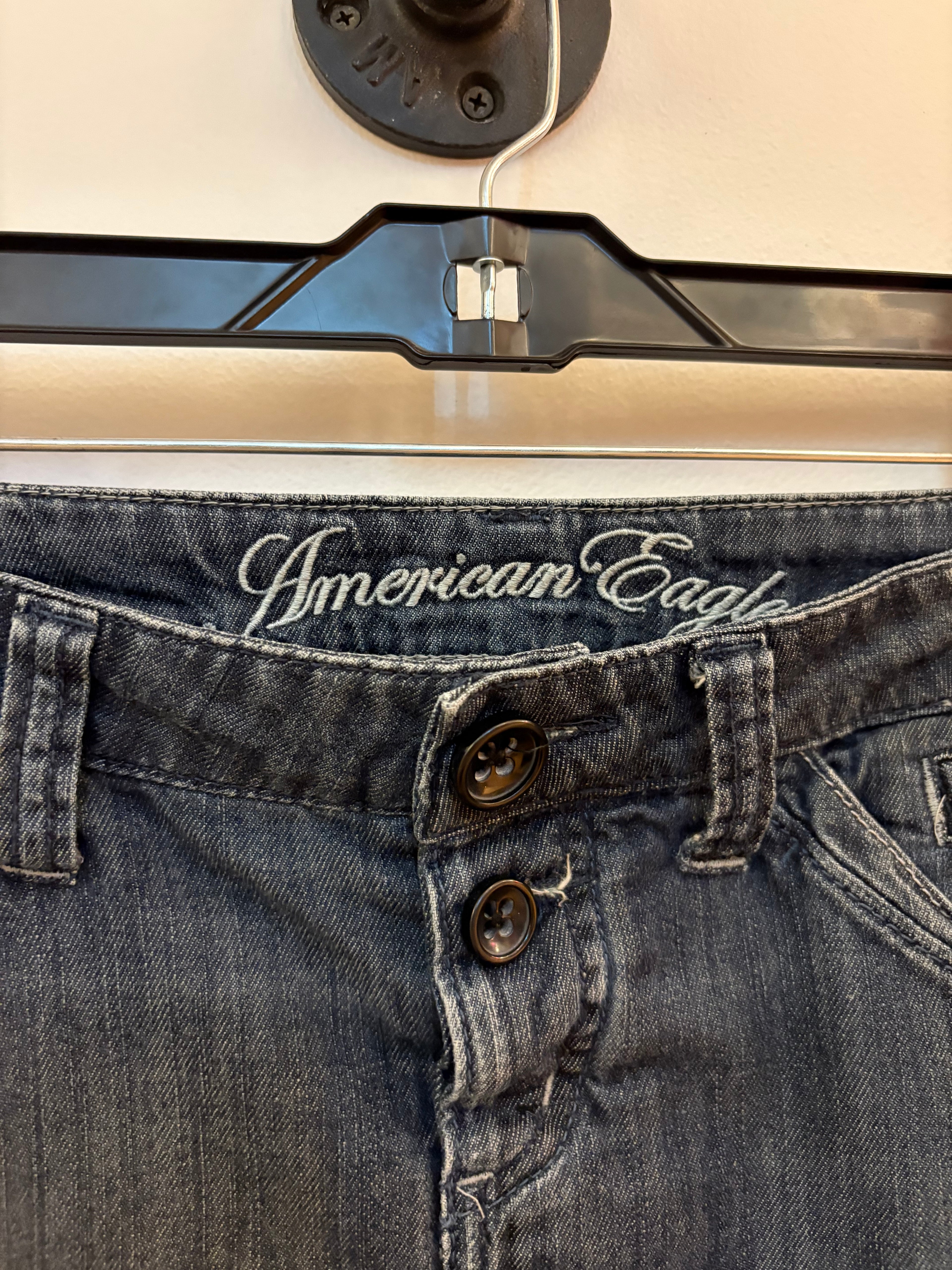 Vintage Denim Mini Skirt, 9/10