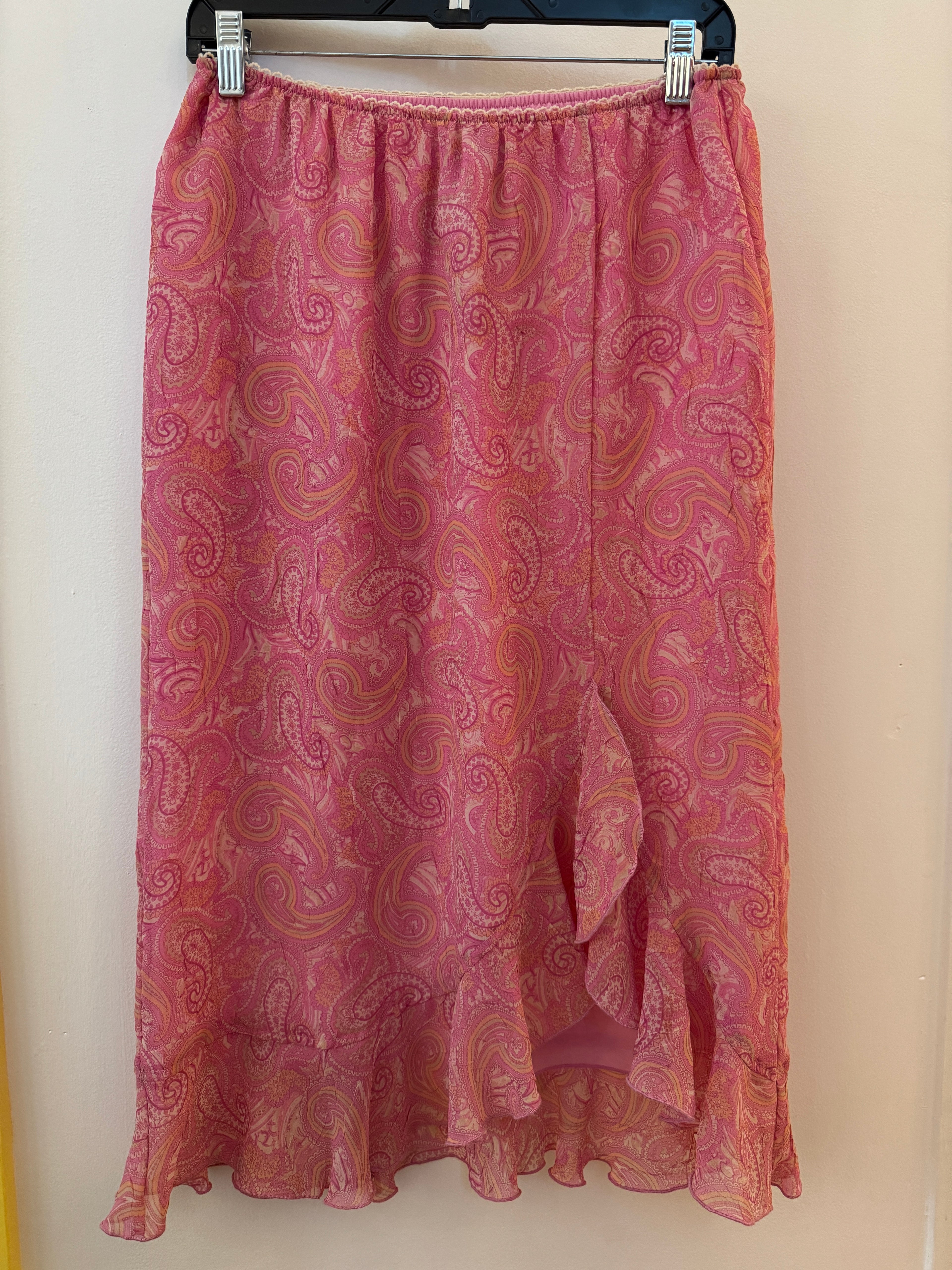 Worthington Vintage Y2K Paisley Skirt, 12P