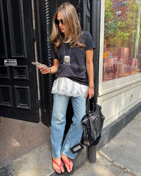 No Brand Vintage Satin Slip, Small/Medium