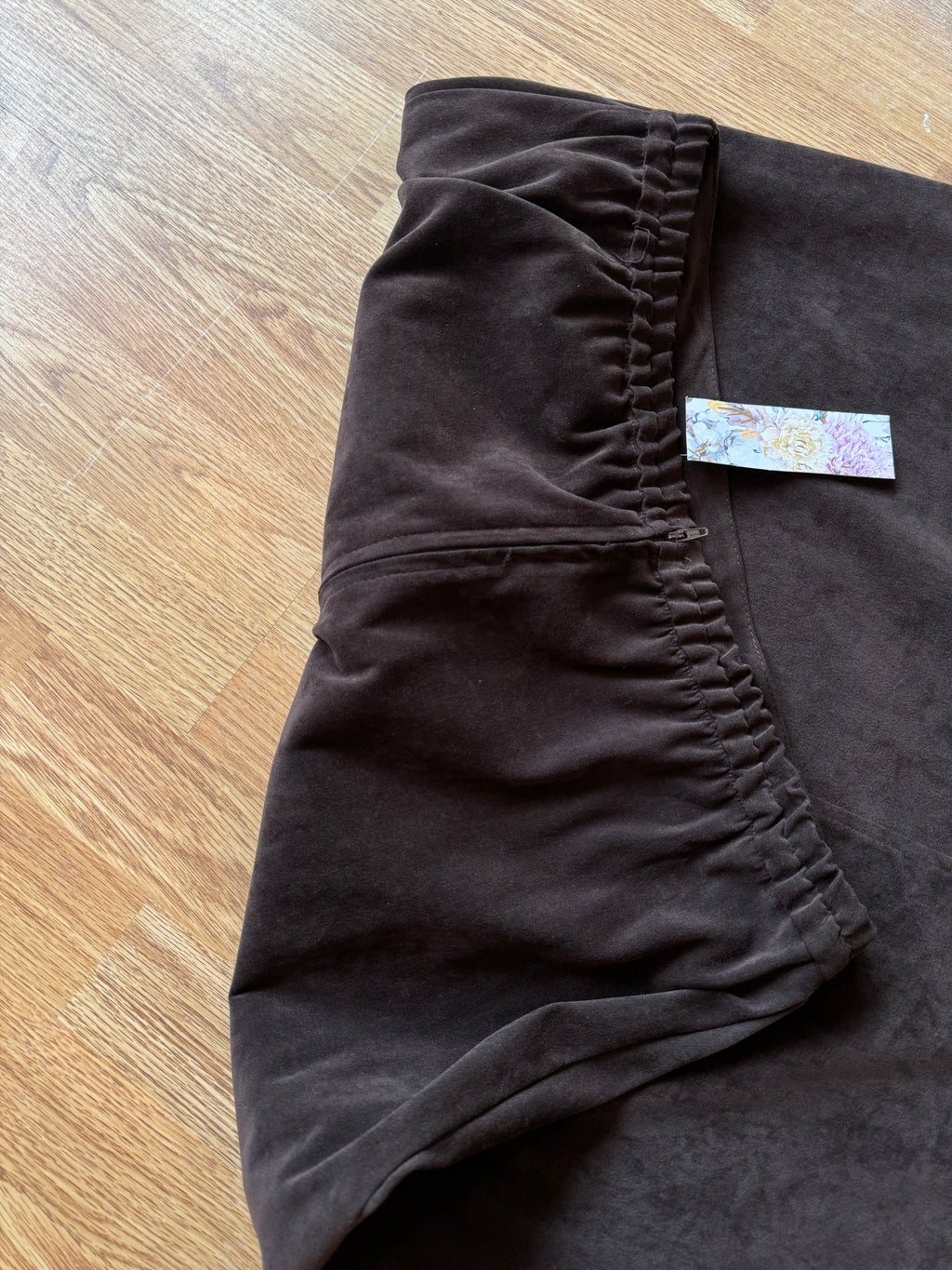 Premier Collection Vintage Suede Midi Skirt, Large (best guess)